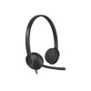 Logitech H340 Double Sided On-ear Stereo USB with Microphone Headset