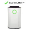 GRADE A1 - As new but box opened - ElectriQ 12L Premium Low Energy Dehumidifier for up to 3 bed house with Digital Humidistat and UV Plasma Air Purifier