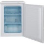 LEC U6014 60cm Wide Freestanding Upright Under Counter Freezer - White