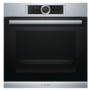 Refurbished Bosch Serie 8 HBG674BS1B Built In Electric Single Oven