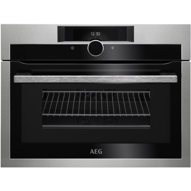 AEG KME861000M CombiQuick Built-in Combination Microwave Oven Stainless Steel
