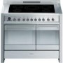 Smeg A2PYID-8 Opera Stainless Steel 100cm Electric Range Cooker with Induction Hob & Multifunction Pyrolytic Oven