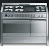 Smeg A3-7 Opera 120cm Dual Fuel Range Cooker - Stainless Steel