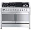 Smeg A4-8 Opera 120cm Dual Fuel Range Cooker - Stainless Steel