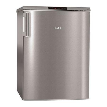 AEG A81000TNX0 Nofrost Under Counter Freestanding Freezer - Silver With Stainless Steel Door