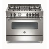 Bertazzoni A905MFEXE Master Series 90cm Dual Fuel Range Cooker - Stainless Steel