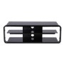 Alphason ADL1150-BLK Lithium Black TV Stand for up to 52" TVs