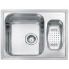 GRADE A2  - Reginox ADMIRAL-R60 1.5 Bowl Reversible Inset Stainless Steel Sink