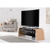 Alphason ADSP1400-LO Spectrum TV Stand for up to 65&quot; TVs - Light Oak