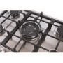 Refurbished Amica AGH7100SS 68cm 5 Burner Gas Hob With Cast Iron Pan Stands Stainless Steel