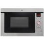 GRADE A3 - Amica AMM25BI 25 L 900 W Built-in Microwave With Grill For A 60cm Wide Cabinet Stainless steel