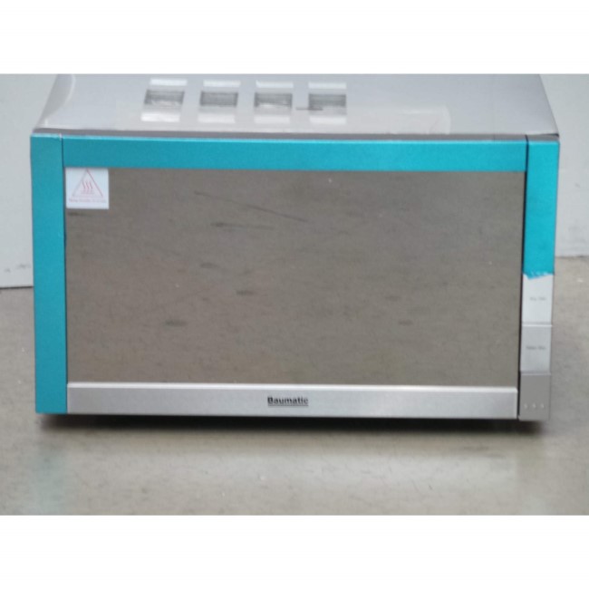 GRADE A2 - Light cosmetic damage - Baumatic BTM25.7SS 25 Litre Freestanding Combination Microwave Oven - Stainless Steel