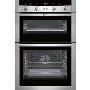 GRADE A3 - Heavy cosmetic damage - Neff U15M52N3GB Electric Built-in Double Oven - Stainless Steel