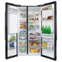 Beko ASN541B Black American Fridge Freezer With Non-plumbed Ice And Water Dispenser