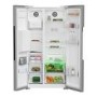 Beko HarvestFresh 571 Litre Freestanding American Fridge Freezer with  Plumbed Ice and Water Dispenser - Stainless Steel