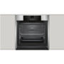 Neff B15CR32N1B N70 Electric Built-in Single Oven With EcoClean Liners - Stainless Steel