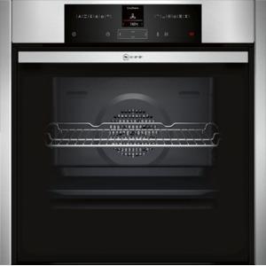 Neff B55CR22N0B Slide And Hide Multifunction Electric Built-in Single Oven Stainless Steel