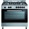 Baumatic BC391.3TCSS Single Cavity 90cm Dual Fuel Range Cooker Stainless Steel