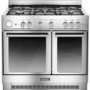 Baumatic BCG925SS Twin Cavity 90cm Gas Range Cooker Stainless Steel