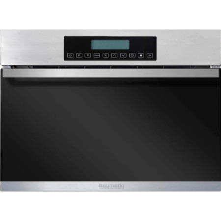 Baumatic BCS450SS 46cm Compact Height Steam Oven Stainless Steel