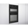 Beko BDF22300B Large Capacity Electric Built In Double Oven - Black