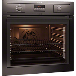 AEG BE5304001B MaxiKlasse SoftMotion Electric Built In Single Oven in Black
