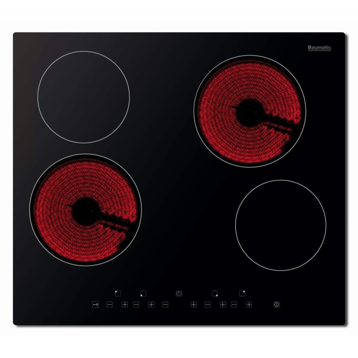 baumatic touch control ceramic hob