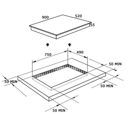 baumatic touch control ceramic hob