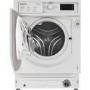 Refurbished Hotpoint Anti-Stain BIWDHG861485UK Integrated 8/6KG 1400 Spin Washer Dryer White