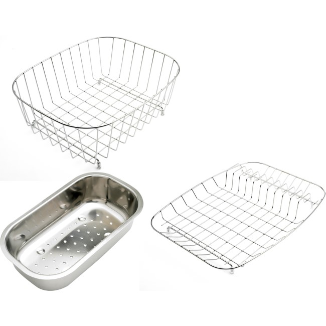 GRADE A1 - Astracast BK69XXHOME MSK 1.5 Bowl Stainless Steel Accessory Pack