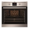 AEG BP300302KM Multifunction Electric Built-in Single Oven With Pyrolytic Cleaning Antifingerprint Stainless Steel