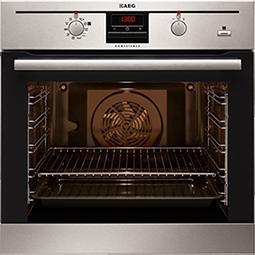 GRADE A2 - AEG BP300306KM COMPETENCE Electric Built-in Stainless Steel with SteamBake Function