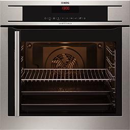 AEG BP861510KM COMPETENCE Electric Built-in  in Stainless Steel with antifingerprint coating