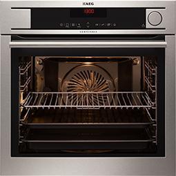 AEG BS831410KM COMPETENCE Electric Built-in  in Stainless Steel with antifingerprint coating
