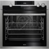 AEG BSE574221M SteamCrisp Quarter Steam And Pyrolytic Electric Single Oven Stainless Steel
