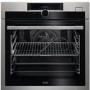 Refurbished AEG 7000 Series SteamCrisp BSE978330M 60cm Single Built In Electric Oven Stainless Steel