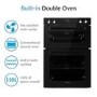 electriQ Built-In Double Oven and Induction Hob Pack