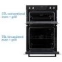 electriQ Built-In Double Oven and Induction Hob Pack