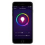 electriQ Dimmable Smart Colour WIFI LED Spotlight Bulb with GU10 fitting 70mm - Alexa & Google Home compatible