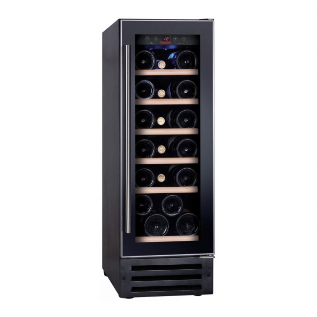 GRADE A3  - Baumatic BWC305SS 30cm 19 Bottle Electronic Wine Cooler With Built-in Possibility