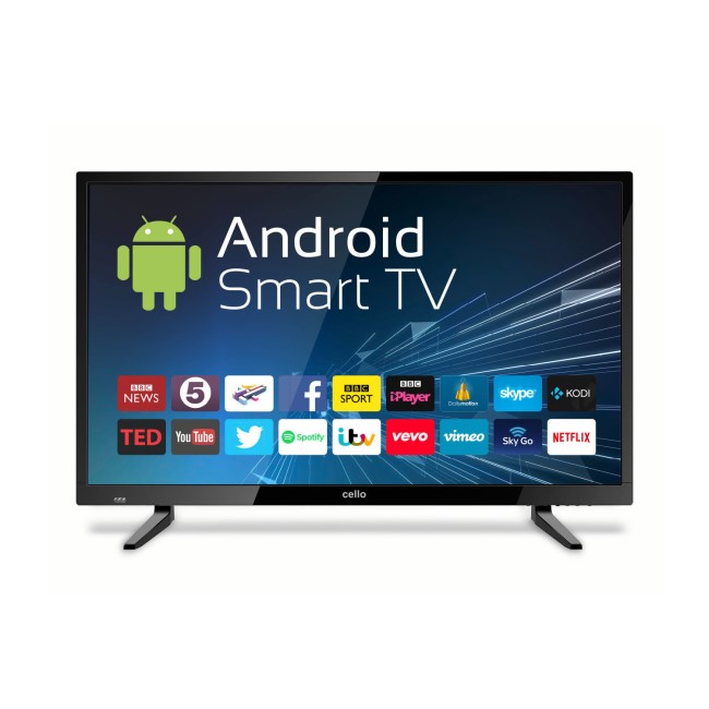 GRADE A1 - Cello 32 Inch Smart HD Ready LED TV with Freeview HD 