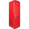 GRADE A2 - Servis C60185NFR Freestanding Retro Fridge Freezer Red