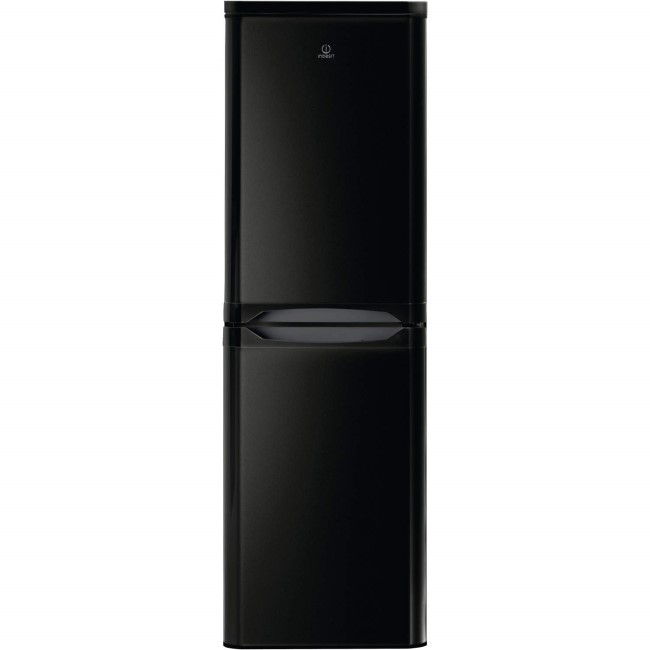 Indesit CAA55K 55cm  Wide 234 Litre Freestanding Fridge Freezer - Black