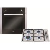 CDA CBG200SS Gas Hob And Four Function Electric Single Fan Oven Pack