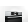 Bosch CBG675BS1B Serie 8 Compact Height Multifunction Single Oven With Pyrolytic Cleaning - Stainless Steel