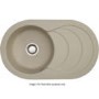 Astracast CC10WHHOMESK Cascade Single Bowl Quartz Composite Sink in White