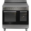 Candy CCV9D52X Twin Cavity 90cm Electric Range Cooker With Ceramic Hob Stainless Steel