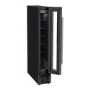 Candy 7 Bottle Capacity Single Zone Built in Wine Cooler - Black