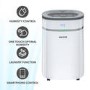 Refurbished electriQ 25 Litre Smart App Alexa Low Energy Dehumidifier with True Hepa and UV Air Purifier