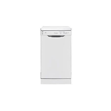 Candy CDP2L1049W-80 Slimline 10 Place Freestanding Dishwasher White